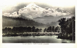 Mount Baker, from Mission, Canada.