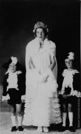 Queen Jean and Pages, Mission B.C. May 24, 1934