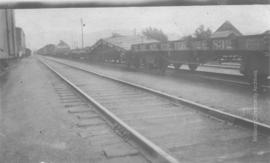Rail cars at Mission City